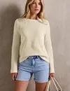 Street One Studio Knit Look Shirt - Velvet Cream