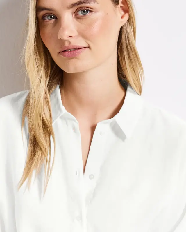 Street One Dolman Hemdbluse - Off White