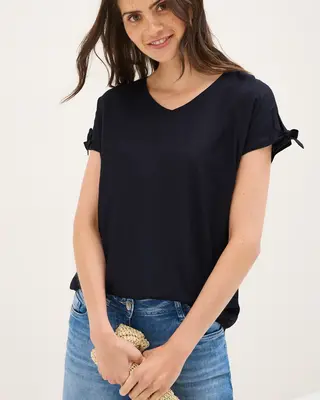 Cecil Basic Blouse - Urban Dark Blue