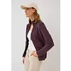 Light Ottoman Jacket - Mulberry Red