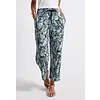 Wide Leg Print Hose Emee - Arona Blue