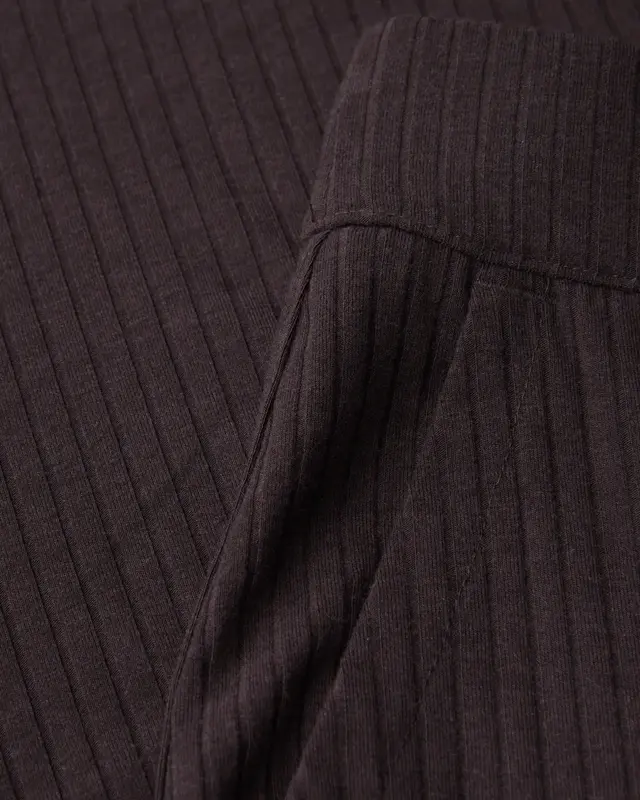 Street One Studio Jersey Broek met Split - Fudge Red