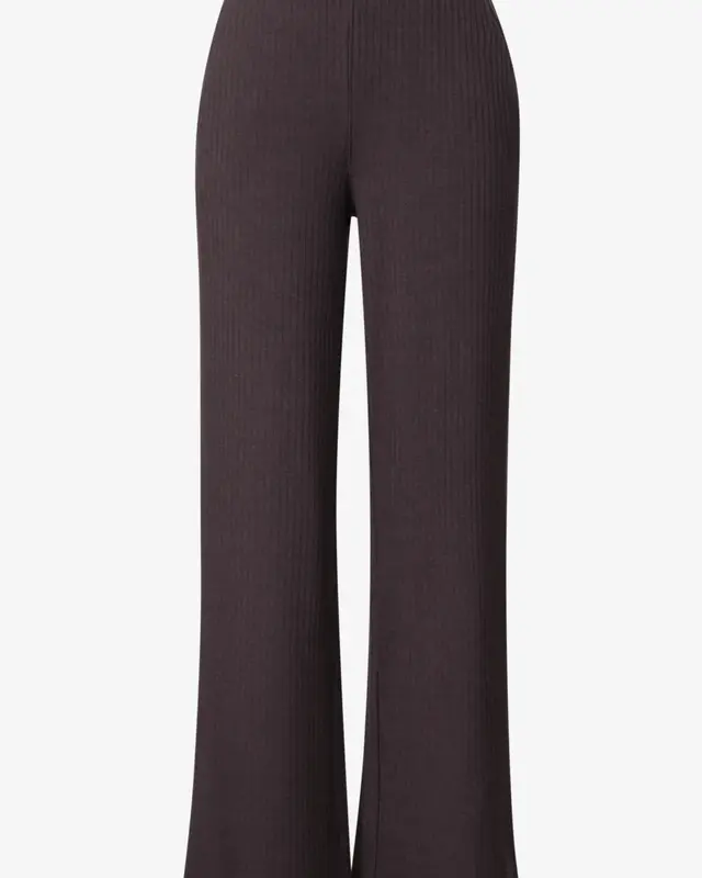 Street One Studio Jersey Broek met Split - Fudge Red