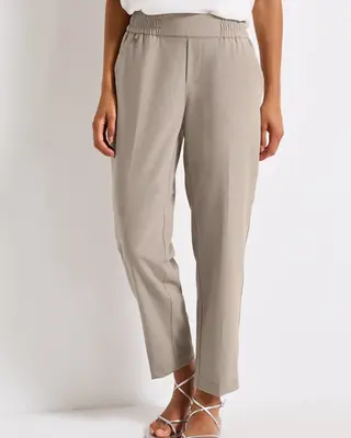 Street One Broek met Galon Strepen Bonny - Morning Beige