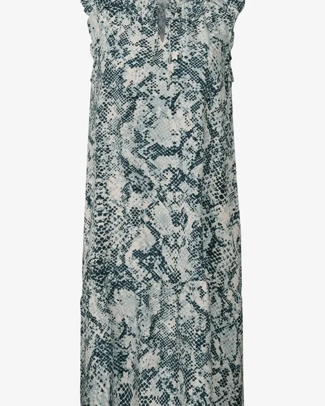 Street One Gemustertes Tunika-Kleid - Arona Blue