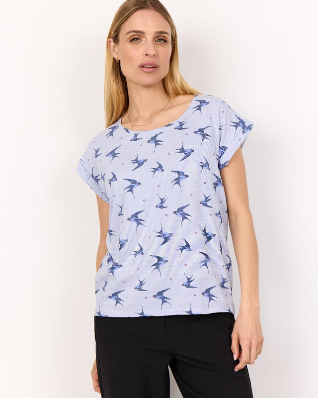 Soyaconcept T-Shirt Galina 62 - Hydrangea Combi