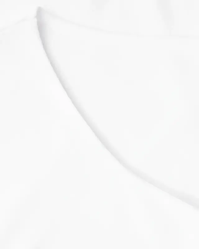 Street One T-Shirt mit Herzausschnitt - White