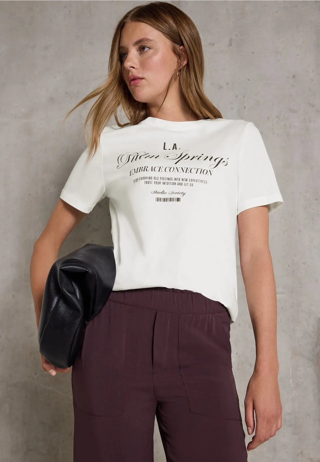 Street One Studio M WORDING - T-shirt con stampa - pink/fuxia - Zalando