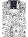 Giordano Shirt Leaf Brushed Twill - Navy