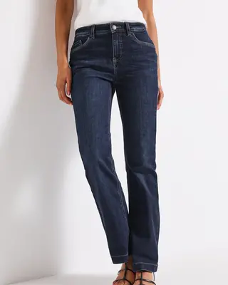 Street One Bootcut Jeans - Dark Indigo Washed