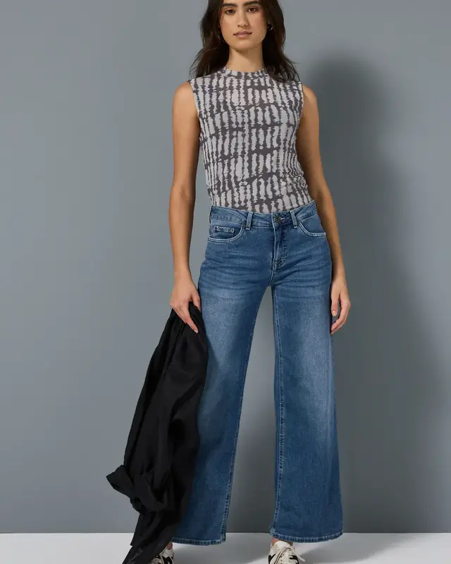 Street One Studio Mesh Top - Black