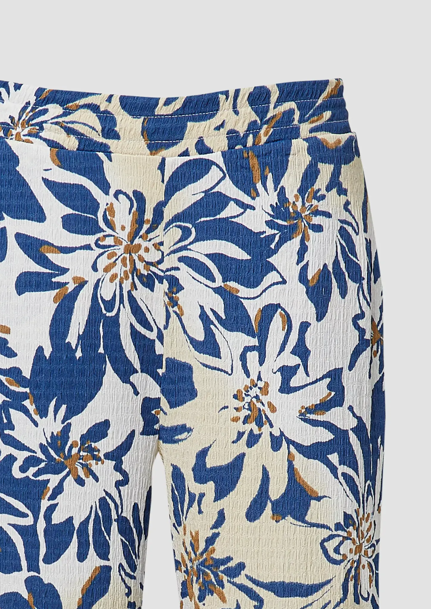 S. Oliver Print Hose - Crème