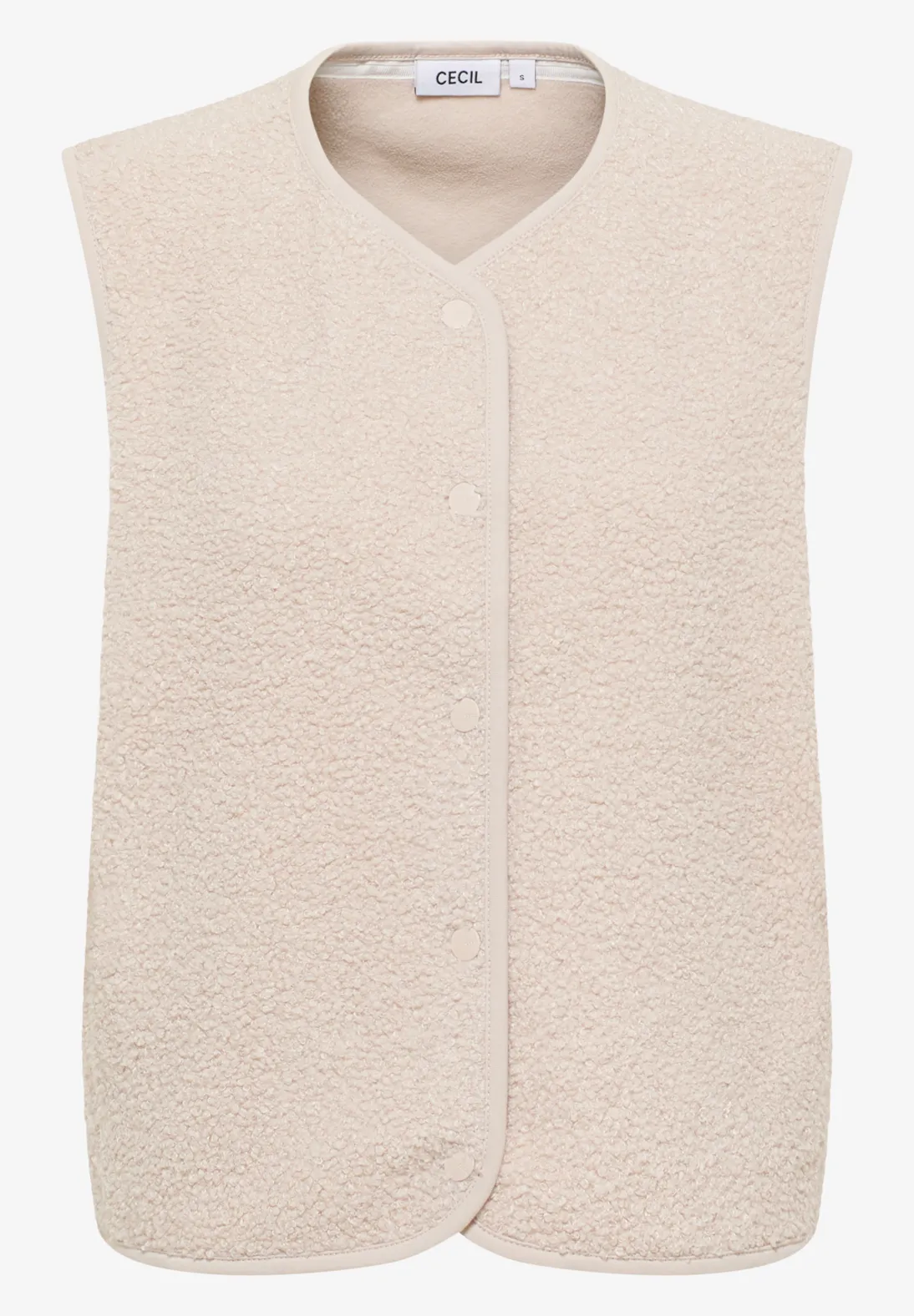 ジャケット・アウター gypsohila Wool Mohair Teddy Vest white GPKW-603 Wool Mohair Teddy Vest | gypsohila