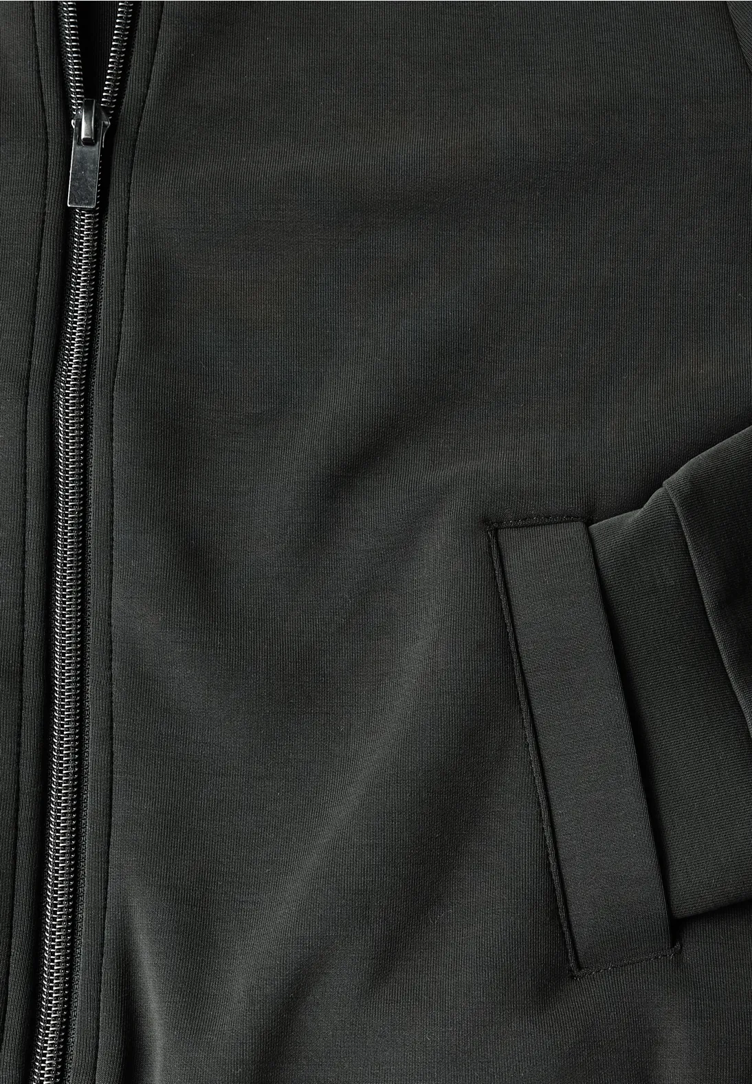 Street One Studio Silk-Look Jacket - Industrial Grey