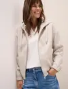 Cecil Blouson in Wolloptik - Oat Milk Beige Melange