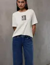 Street One Studio Shirt met Fotoprint - Off White