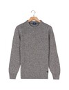 Baileys Sweater with Wool - Faded Denim