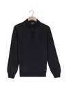 Baileys Pullover mit Zipper - Navy