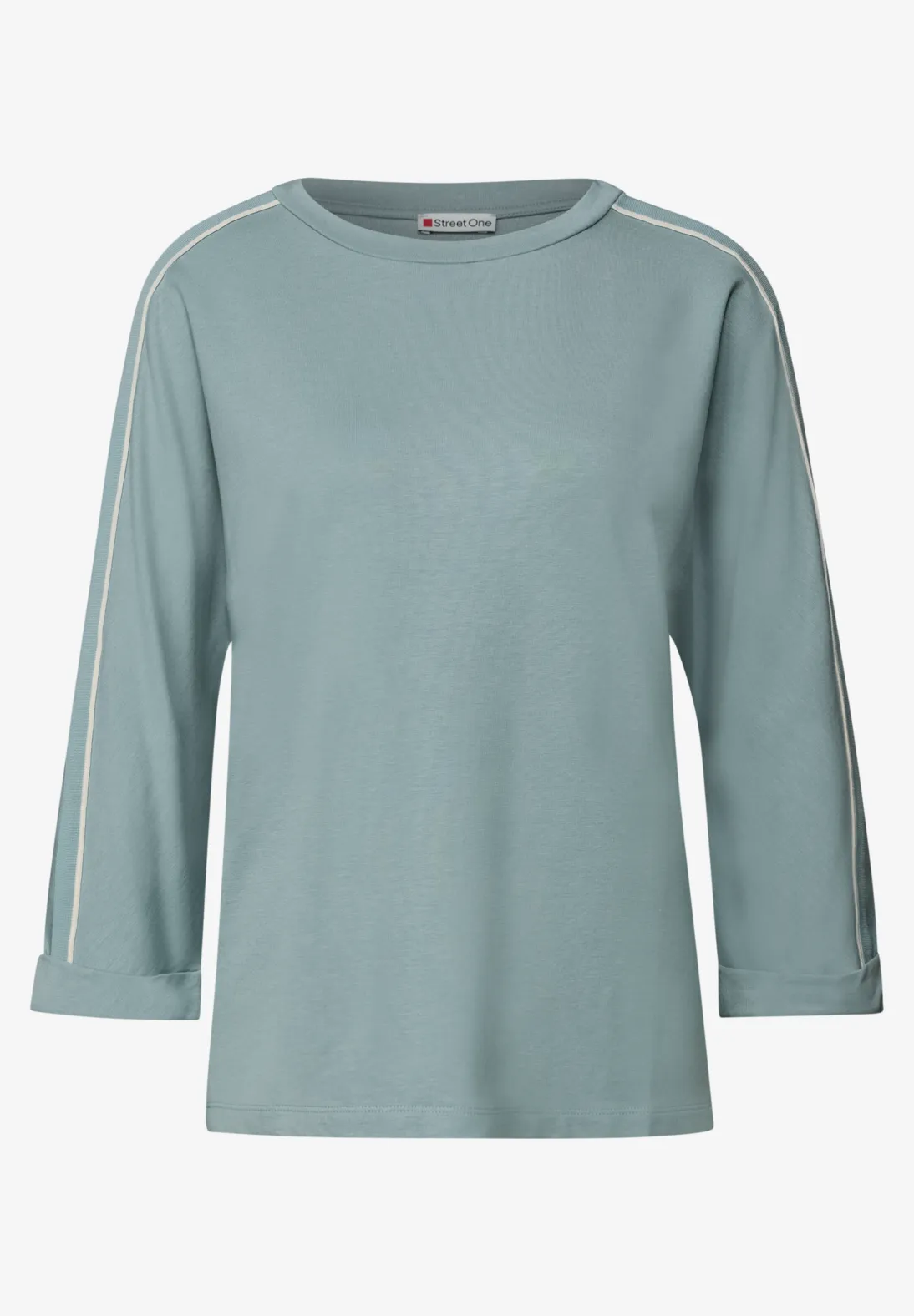 Street One Shirt met Gallonstrepen - Arona Blue