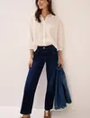 Cecil Wide Leg Jeans Neele - Dark Blue Wash