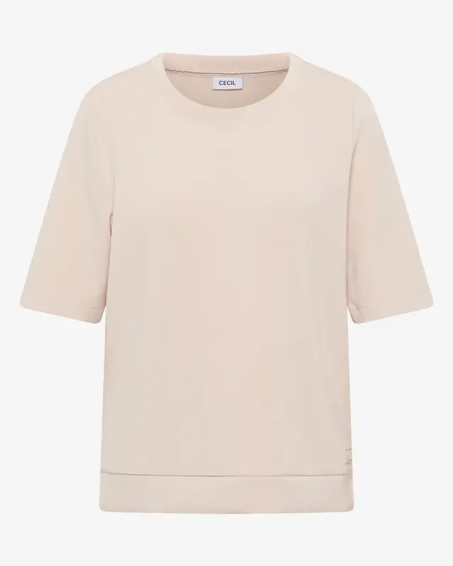 Cecil Zacht Cupro Touch Shirt - Oat Milk Beige
