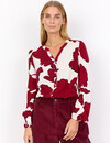 Soyaconcept Blouse Vigdis 1 - Red Combi