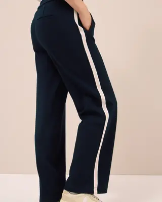 Cecil Hose mit Tape-Detail - Urban Dark Blue