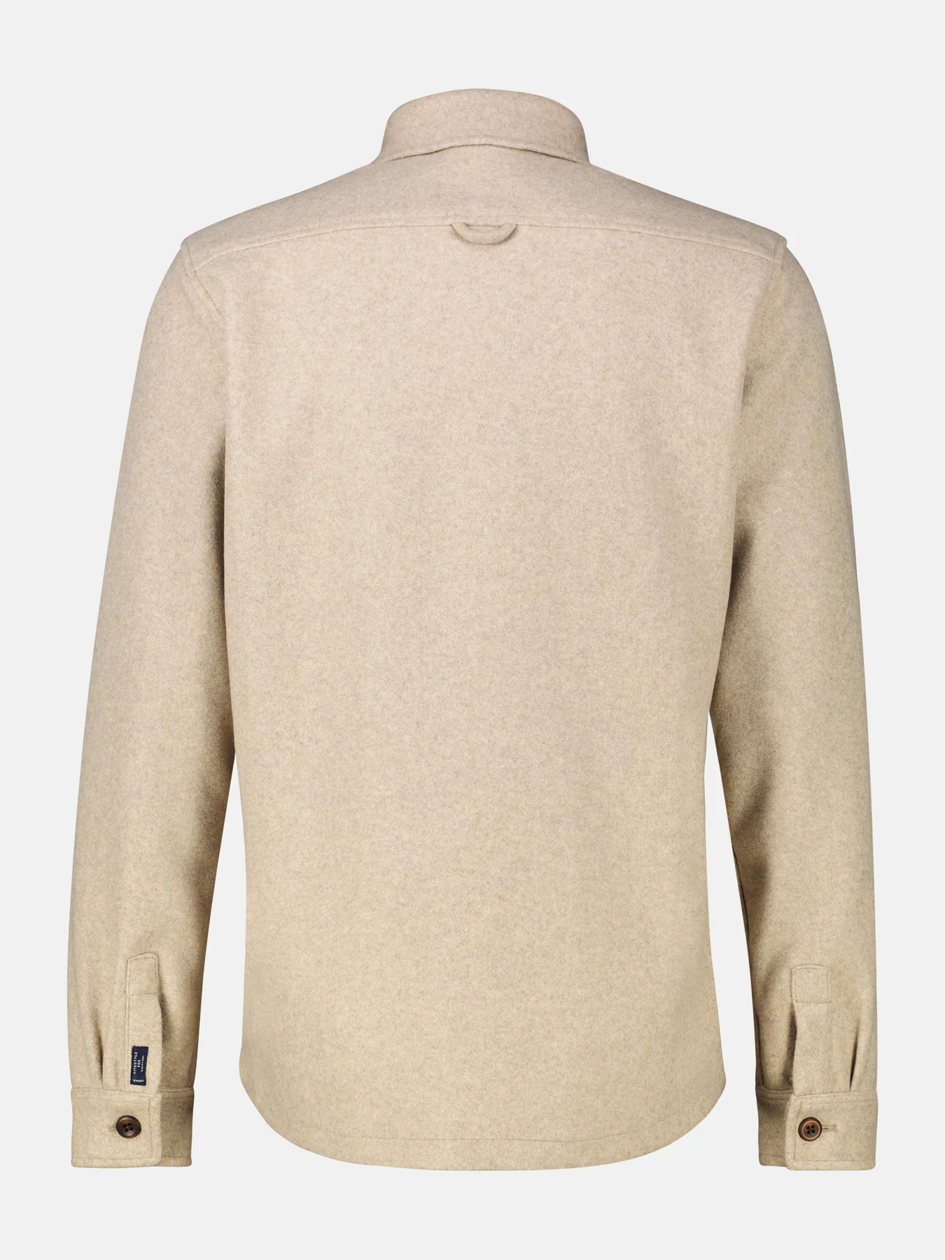 Lerros Wool Look Overshirt - Foam White