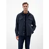 Overshirt in Wol Look - Classic Navy