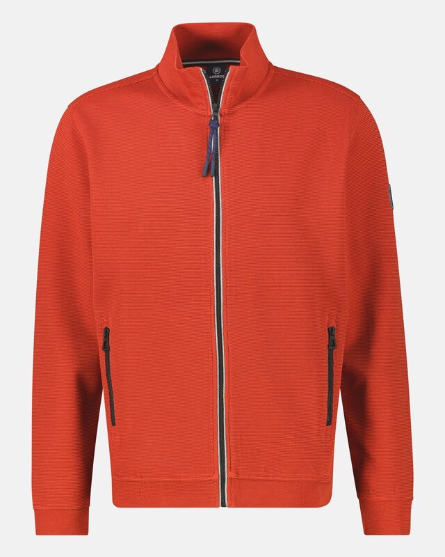 Lerros Sweatjacke - Scandinavian Red
