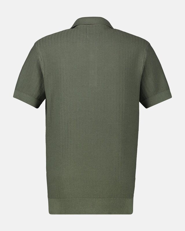Lerros Knitted Poloshirt - Nordic Olive