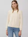 S. Oliver Scuba Sweatshirt - Beige