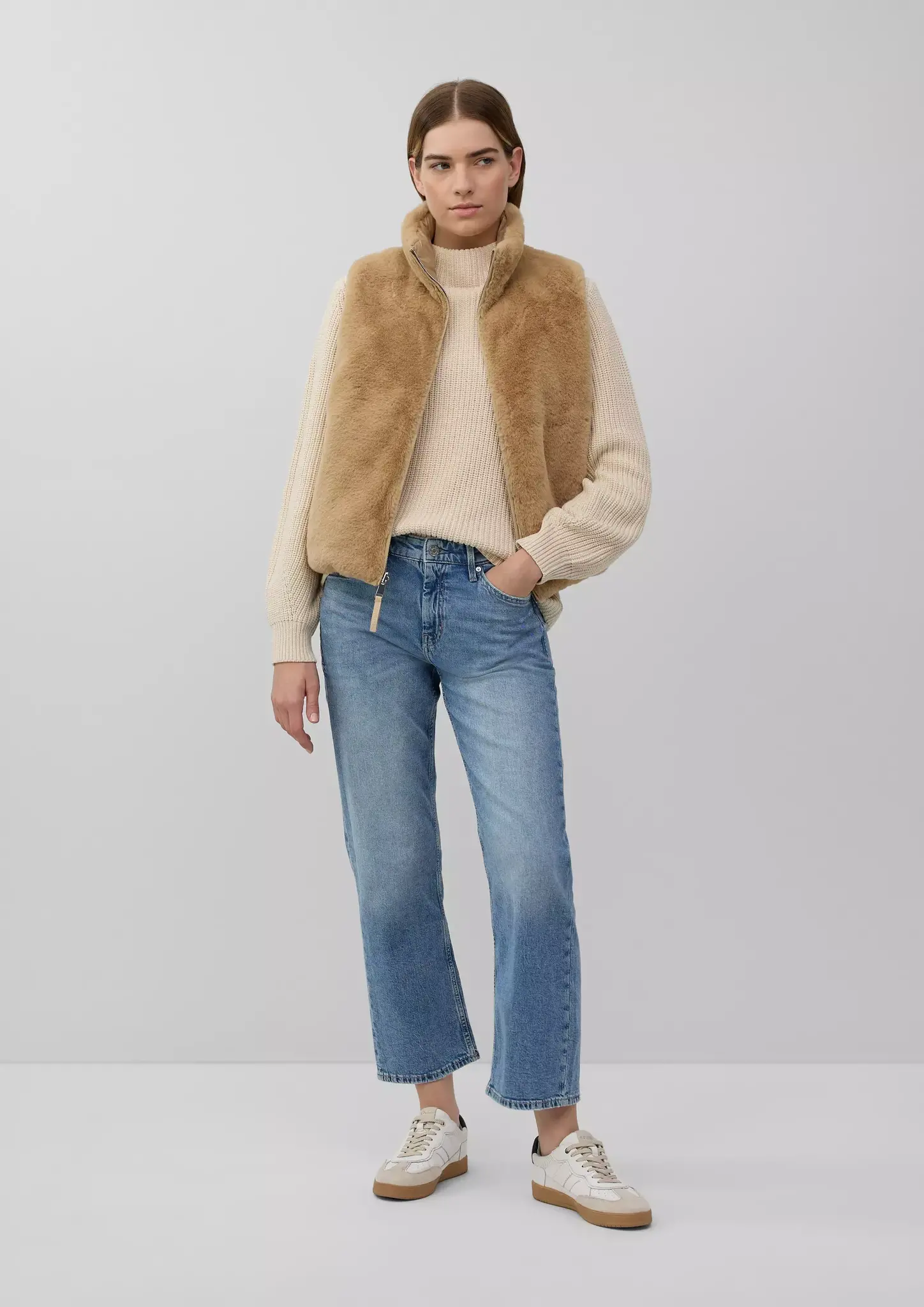 S. Oliver Strick Pullover - Beige