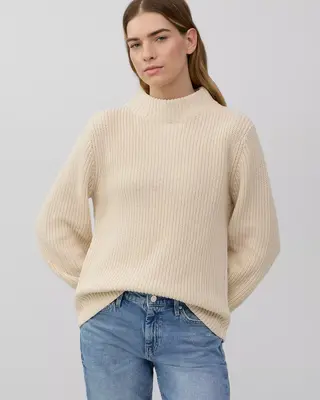 S. Oliver Gebreide Trui - Beige