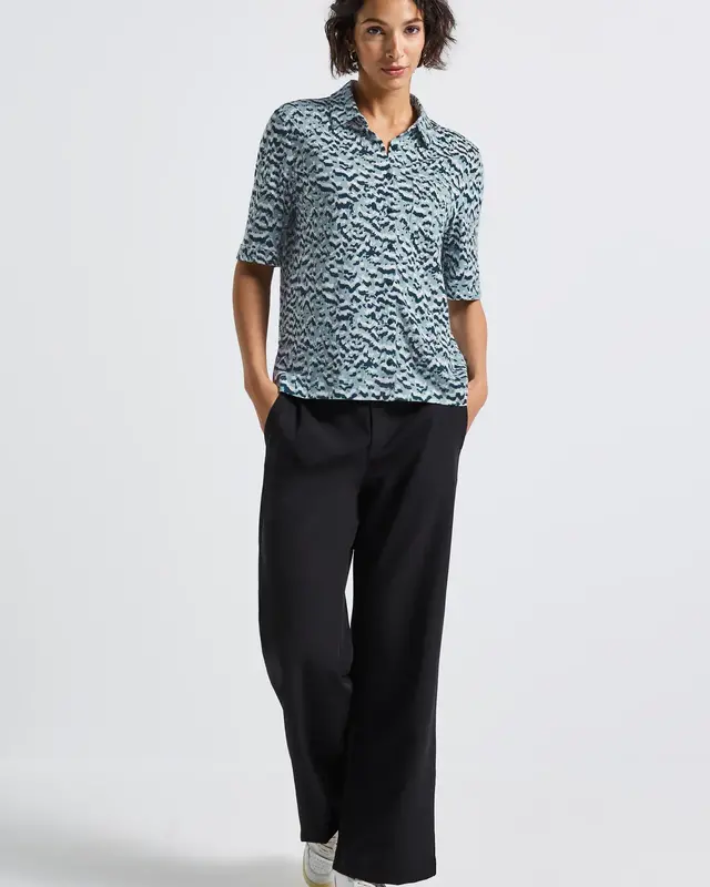 Street One Shirt in Blouselook - Arona Blue