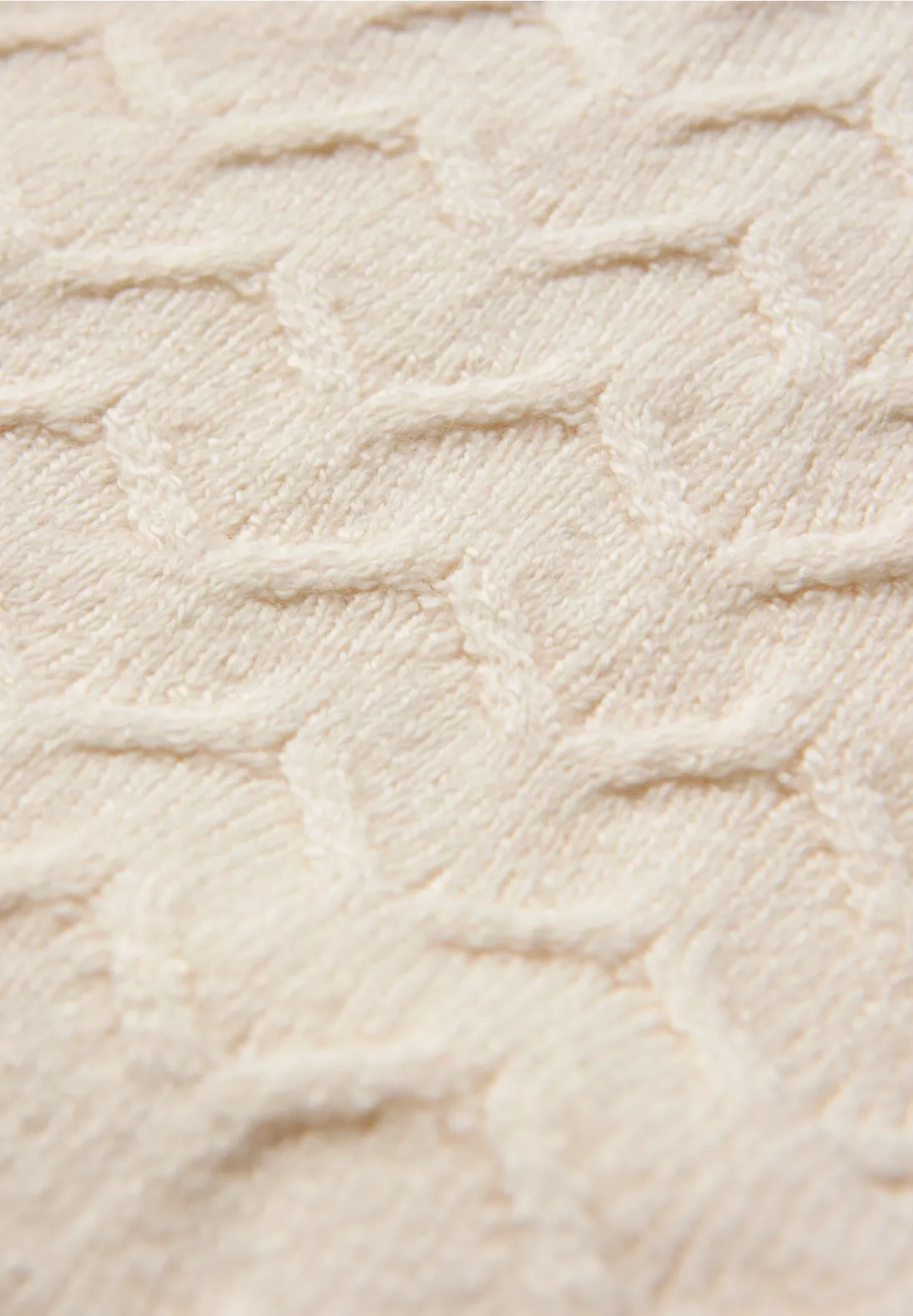 Street One Structured Jumper - Soft Beige