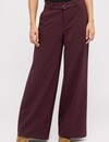 Angels Jeanswear Liva Chic Belt - Deep Wine