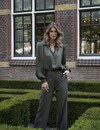 Elvira Collections Bluse Charlotte - Dark Green