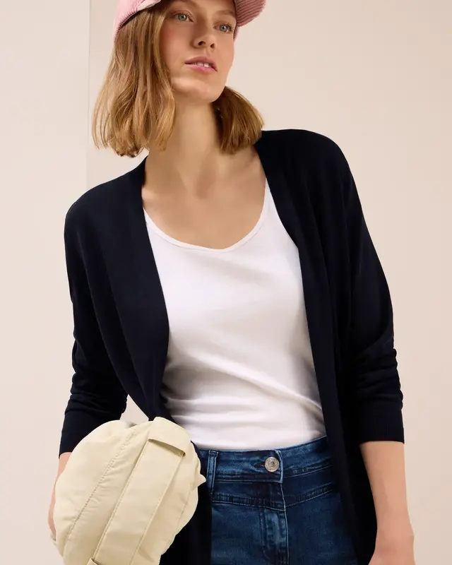 Cecil Open Vest - Urban Dark Blue