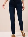 Cecil Casual Fit Jeans Scarlett - Blue Black Washed