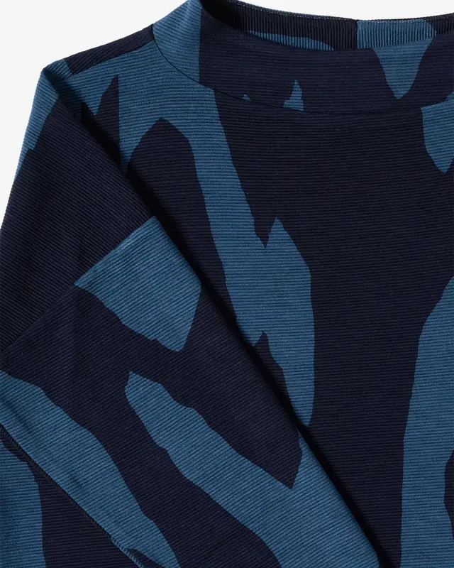 Cecil Ottomaans Shirt - Urban Dark Blue