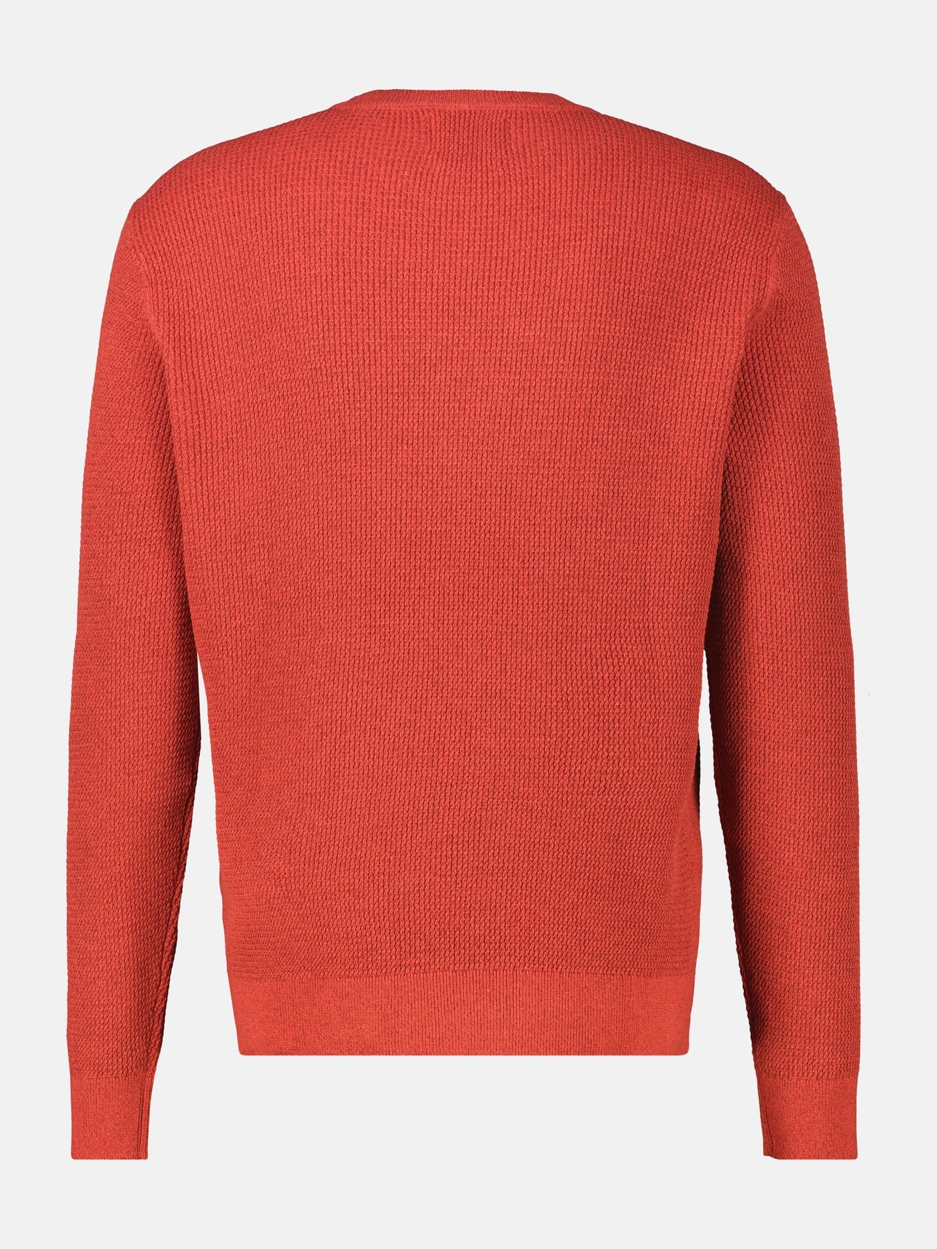 Lerros Trui in Gestructureerde Kwaliteit - Scandinavian Red