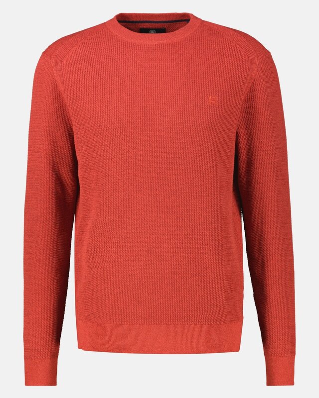 Lerros Structured Jumper - Scandinavian Red