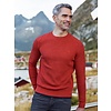 Pullover mit Struktur - Scandinavian Red