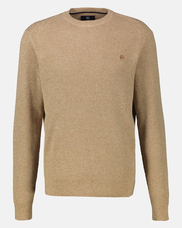 Lerros Structured Jumper - Light Coffee