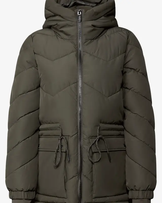 Street One Studio Steppjacke mit Kapuze - Beluga Green