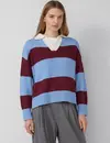 S. Oliver Knit Jumper with Collar - Red