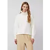 Strickpullover mit Rollkragen - Off White