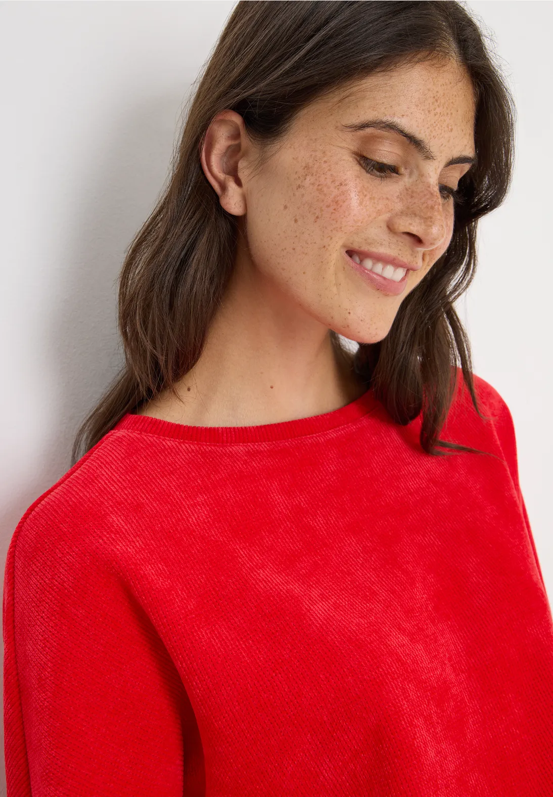 Cecil Cordshirt - Fiery Red