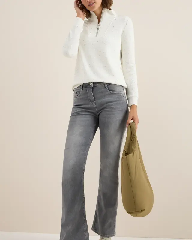 Cecil Shirt with Troyer - Vanilla White